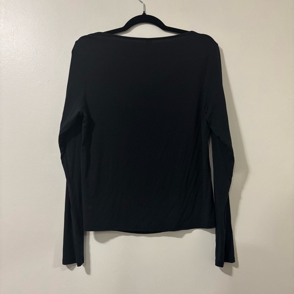 lululemon Modal-Silk Cowl-Neck Long-Sleeve Shirt - Picture 5 of 6